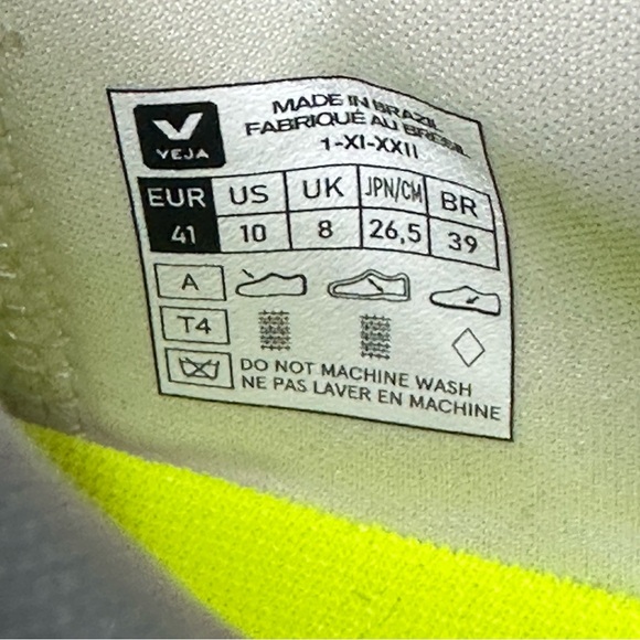 Veja Impala Mesh Sneaker in Eggshell/Pierre - Picture 13 of 14